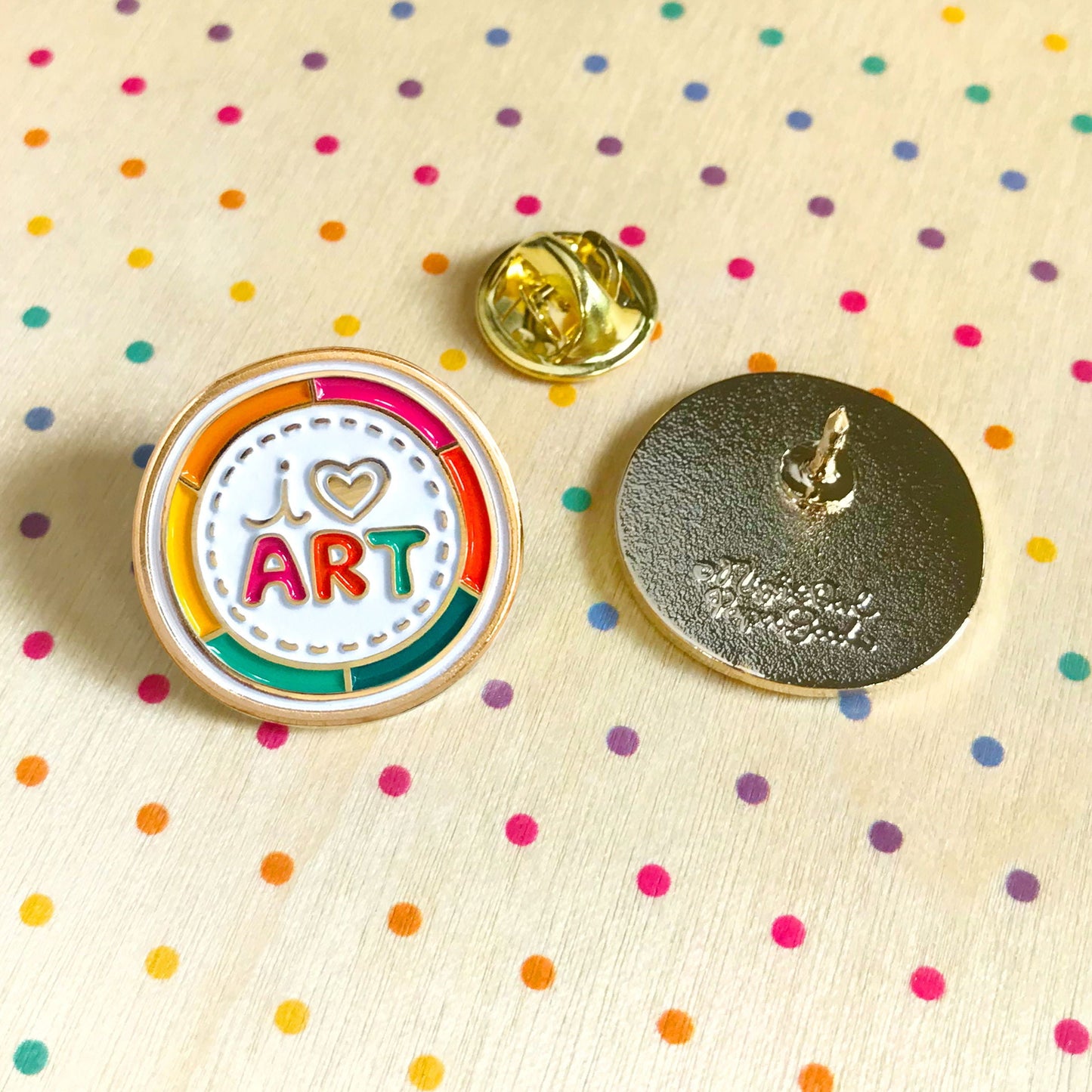Love Art Enamel Pin