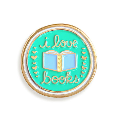 Book Club Book Buddies Wood Mini Bookmark + Pin Gift Set
