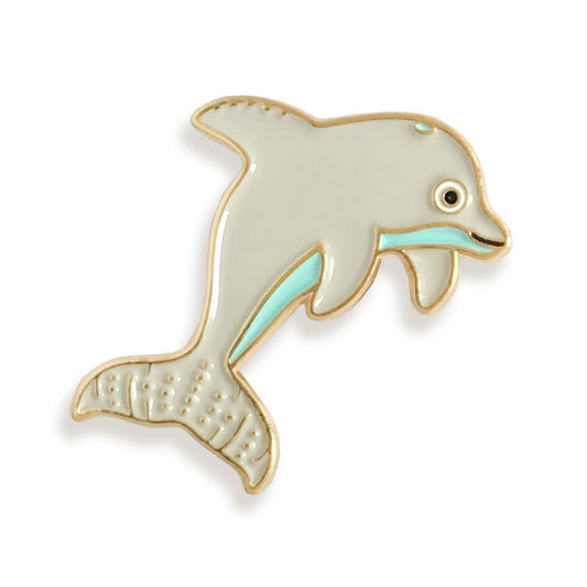 Dolphin Enamel Pin