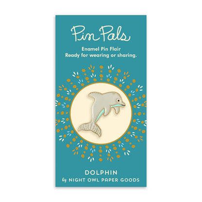 Dolphin Enamel Pin