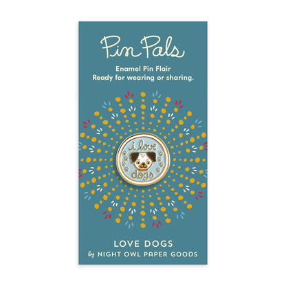 Love Dogs Enamel Pin