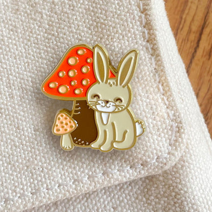 Bunny Rabbit Enamel Pin