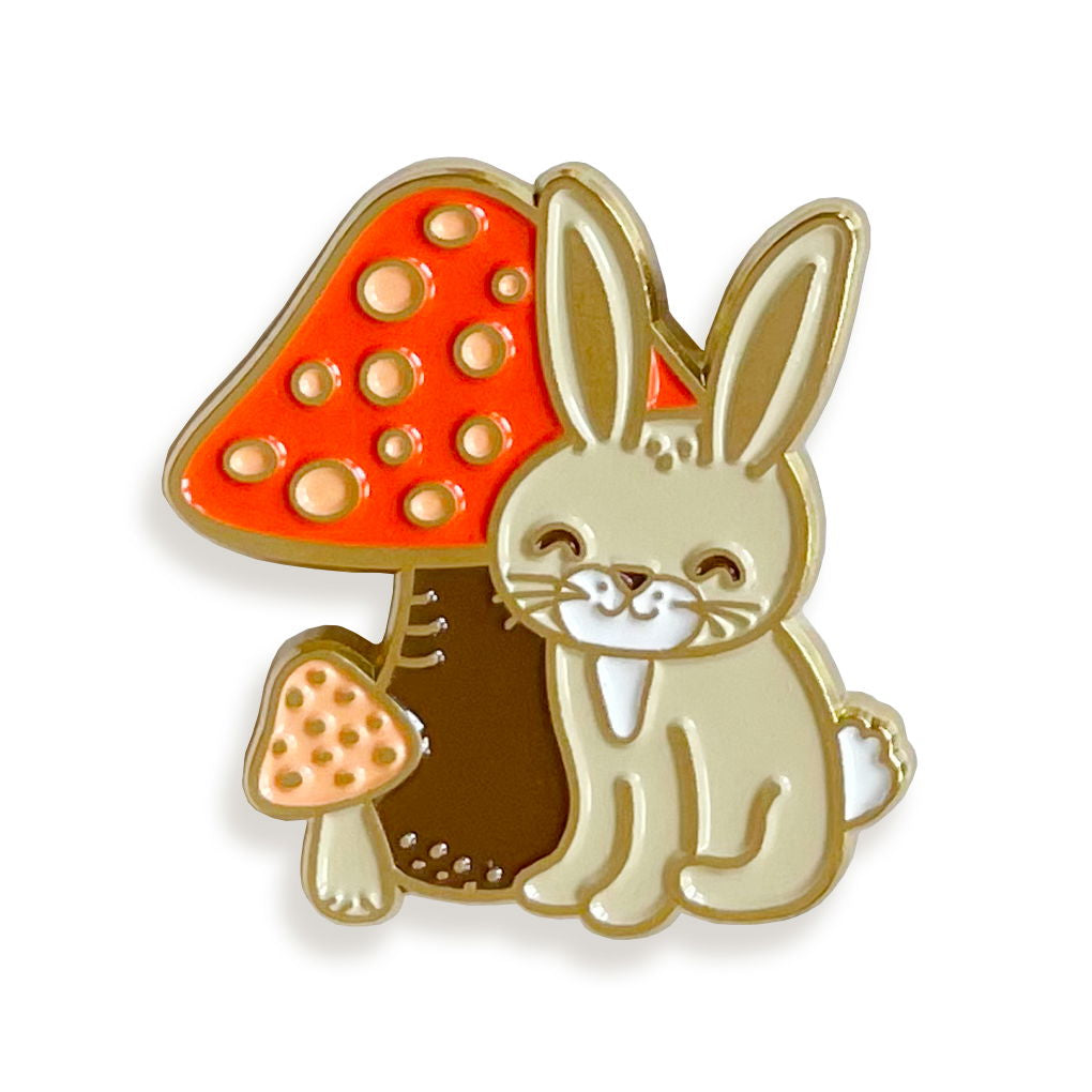 Bunny Rabbit Enamel Pin