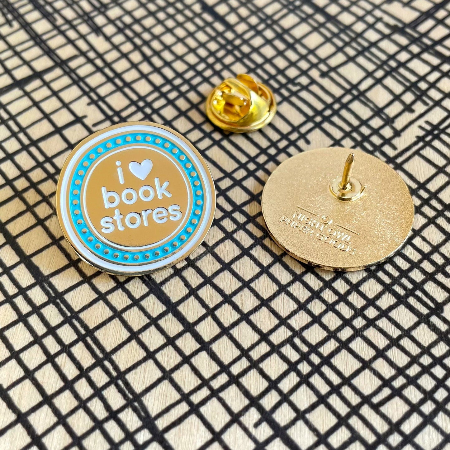 Book Stores Enamel Pin