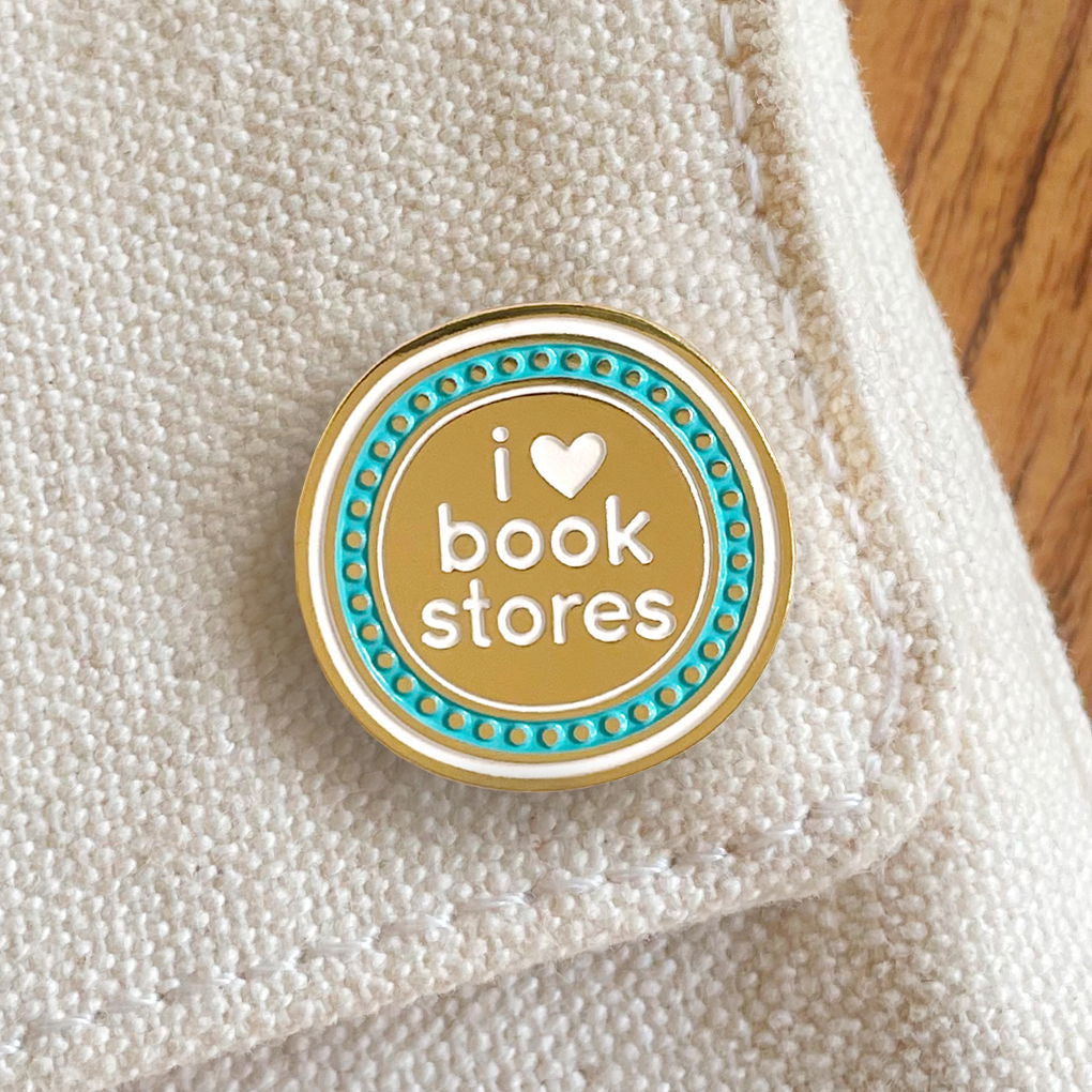 Book Stores Enamel Pin