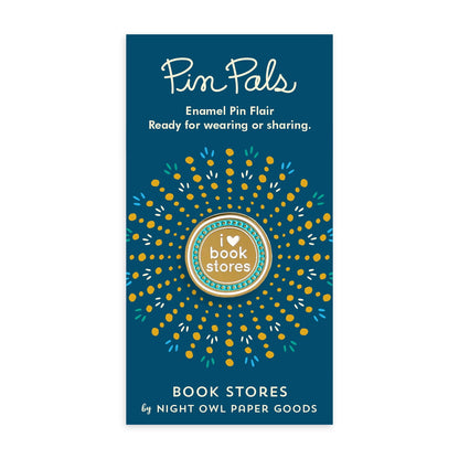 Book Stores Enamel Pin
