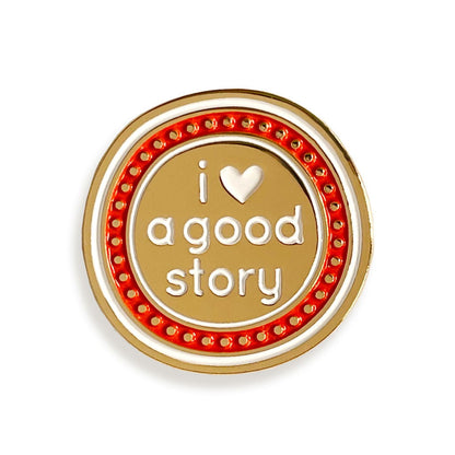 Good Story Enamel Pin