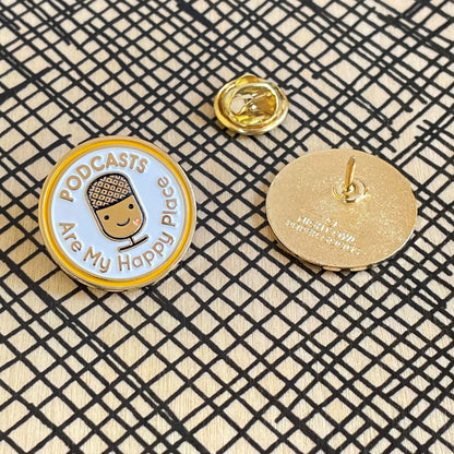 Podcasts Enamel Pin