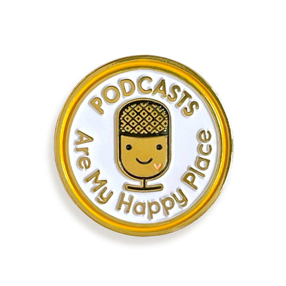 Podcasts Enamel Pin