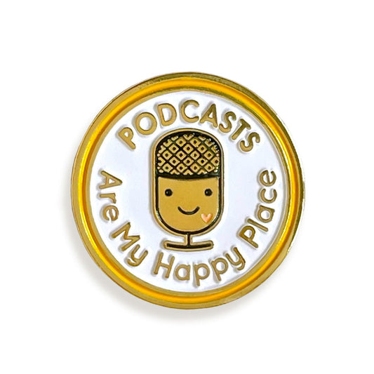 Podcasts Enamel Pin