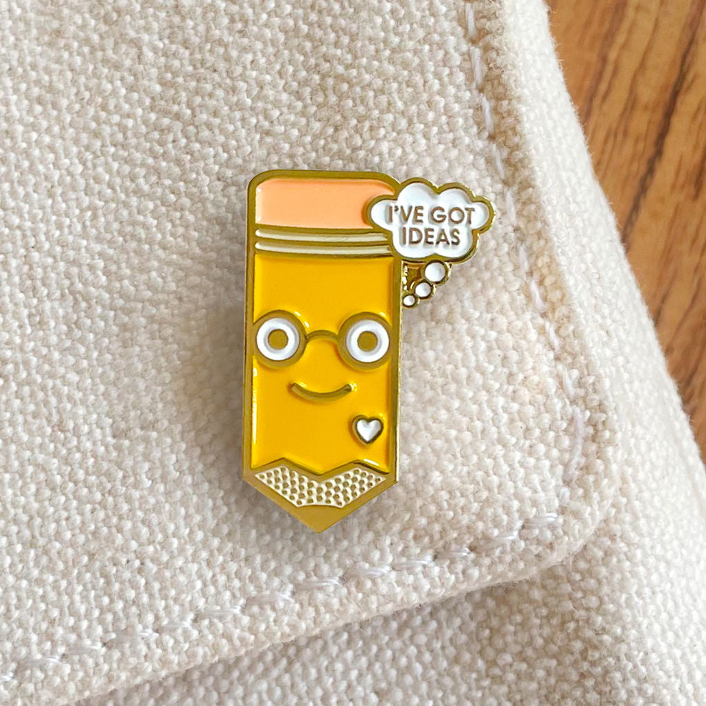 Idea Pencil Enamel Pin