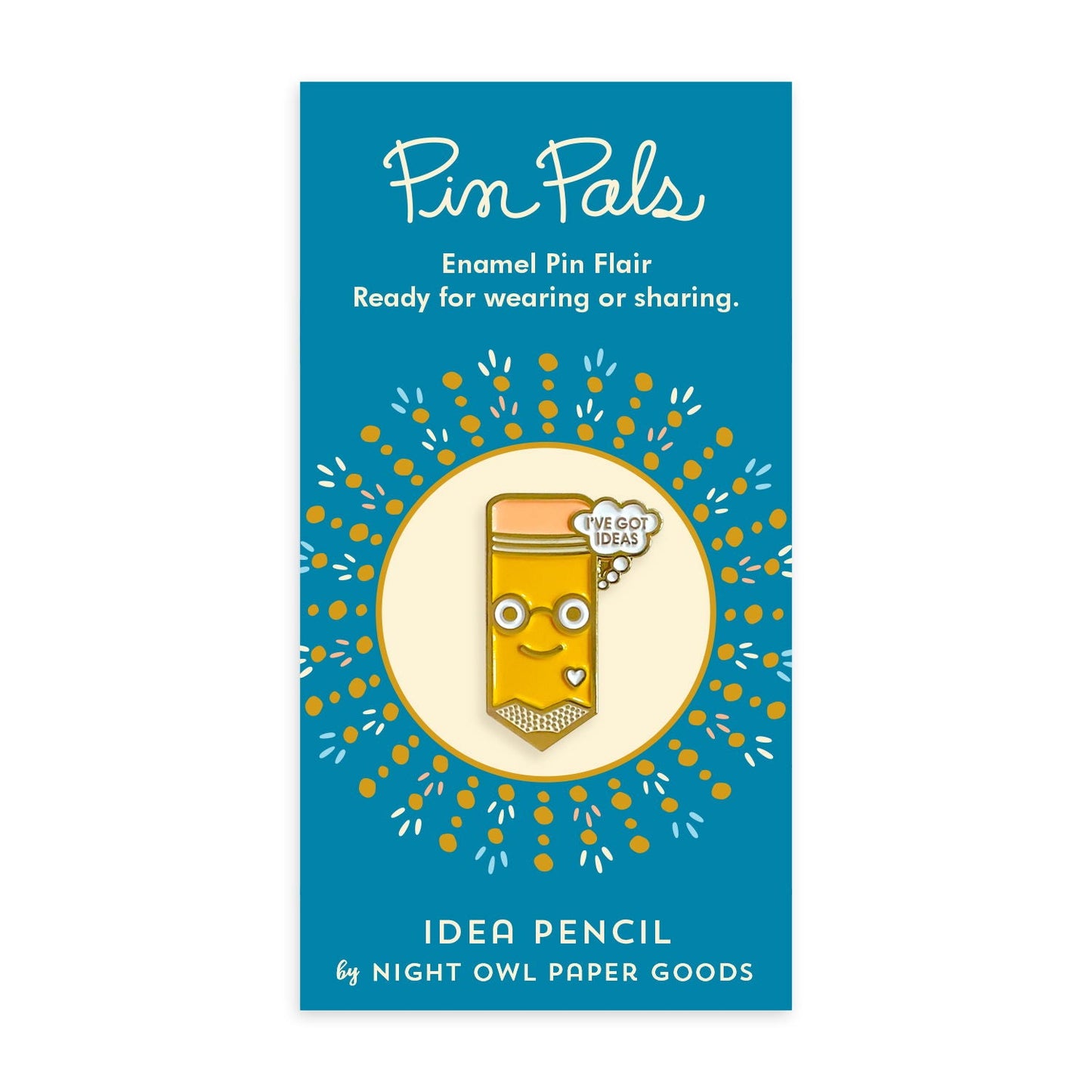 Idea Pencil Enamel Pin