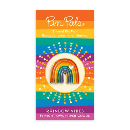Rainbow Vibes Enamel Pin