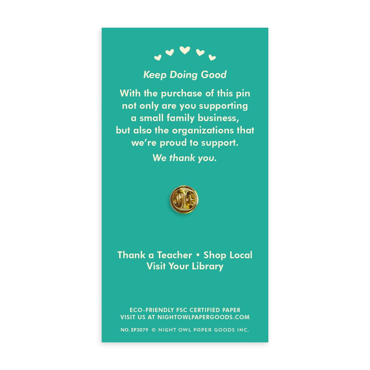 Love to Read Enamel Pin