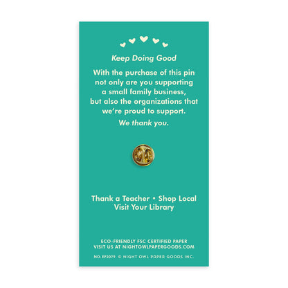 Love to Read Enamel Pin