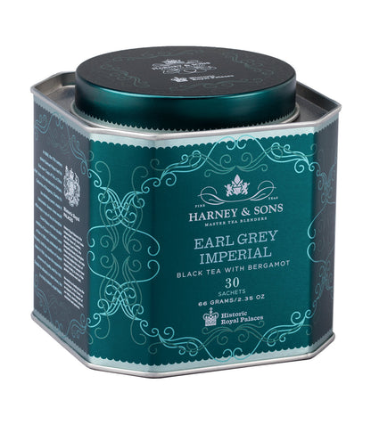 Earl Grey Imperial, HRP Tin of 30 Sachets