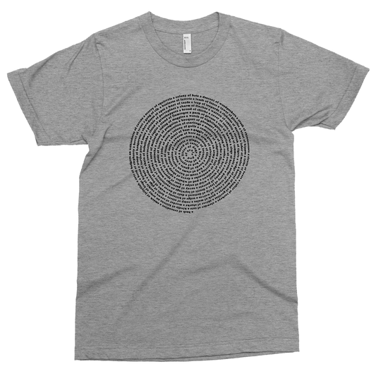 Heather Gray Animal Collective Group Nouns T-shirt