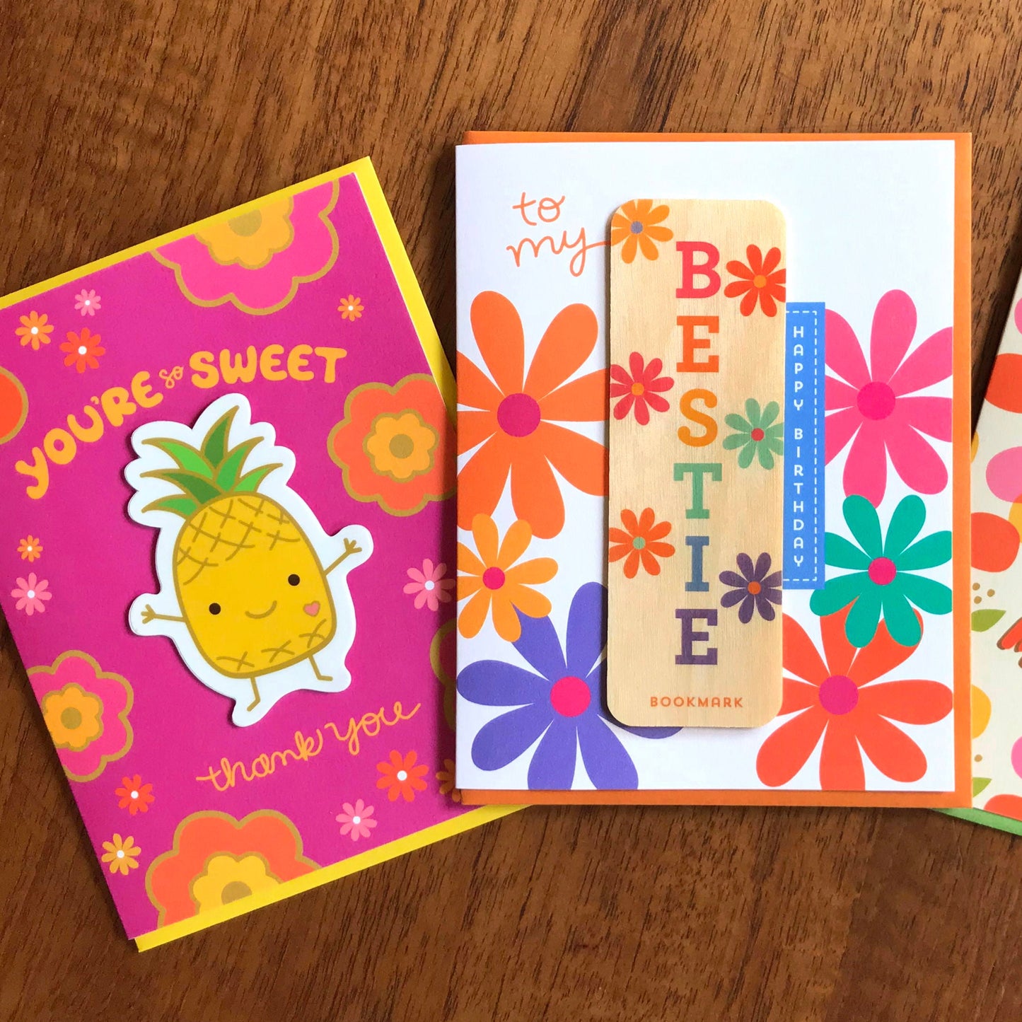 Bestie Birthday Bookmark Birthday Card