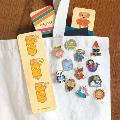 Good Story Enamel Pin