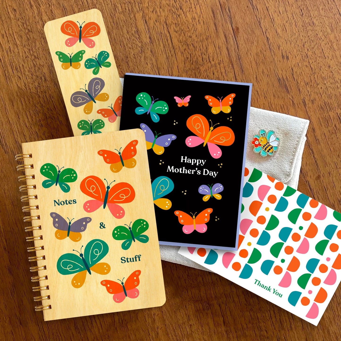 Butterfly Mom Foil-Stamped Mother's Day Card