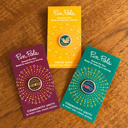 Peace Dove Enamel Pin