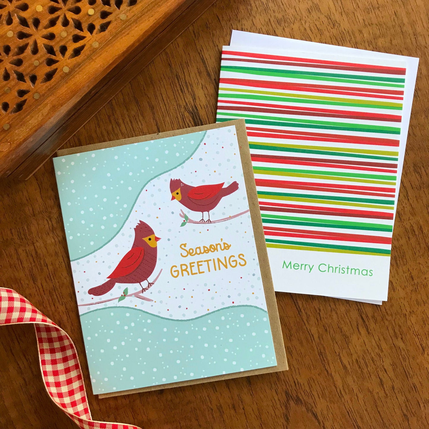 Simply Merry Holiday Card