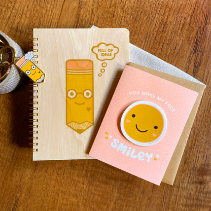 Full of Ideas Wood Journal