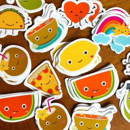 Cupcake Vinyl Sticker