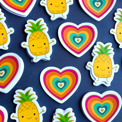 Pineapple Vinyl Sticker