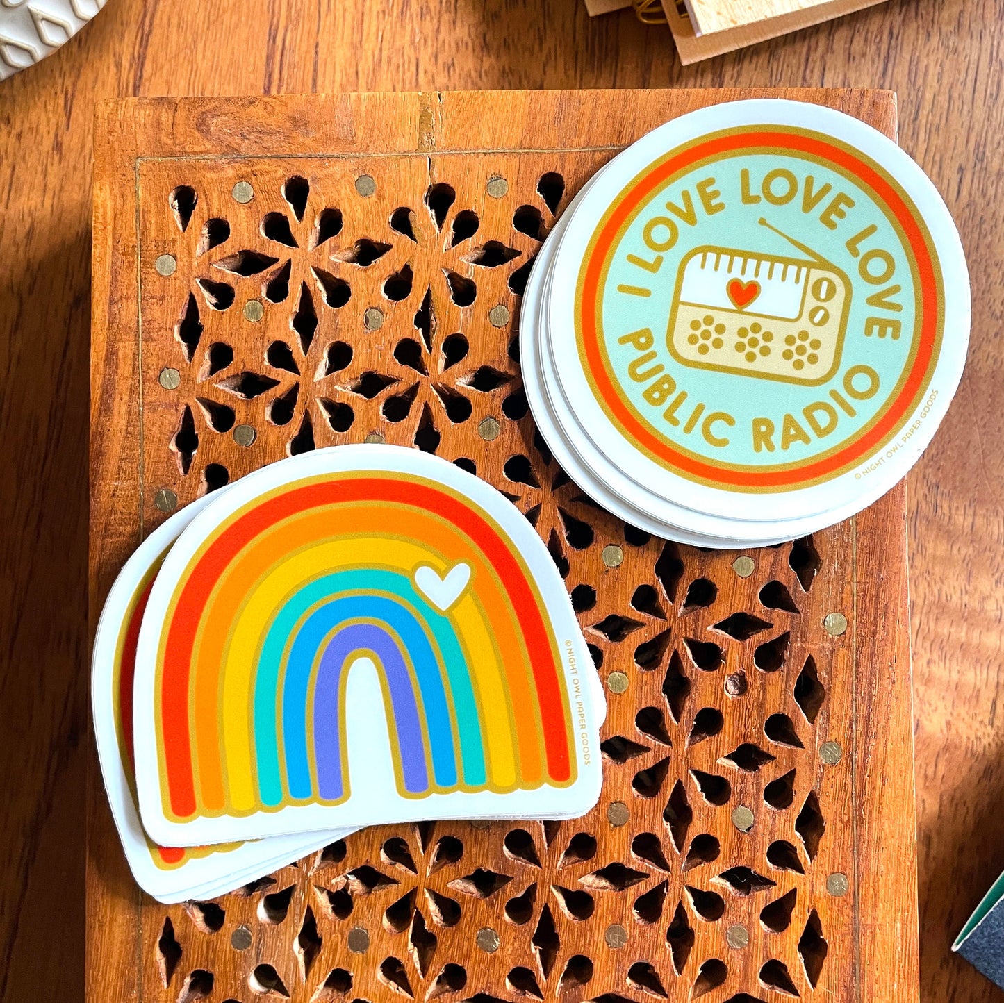 Public Radio Vinyl Sticker