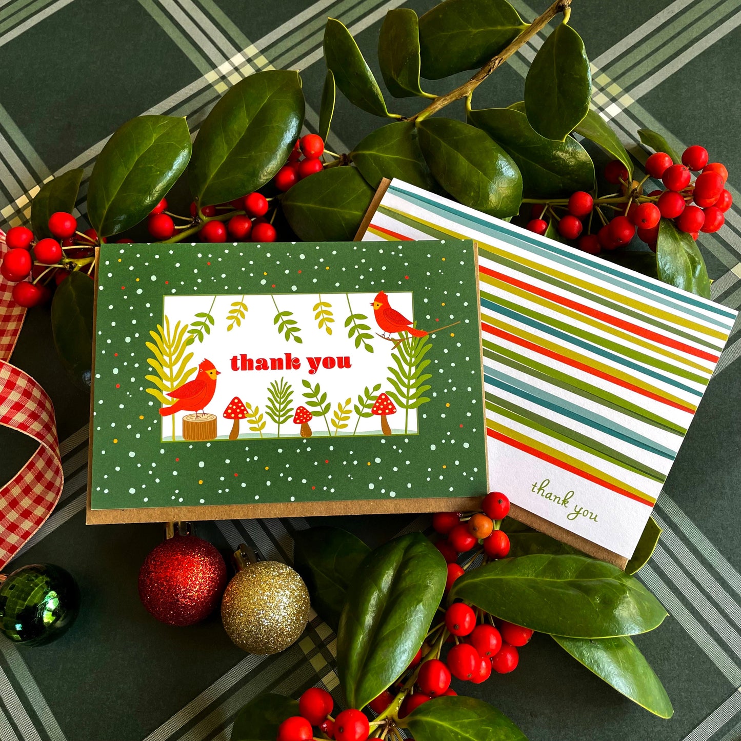 Forest Thank You Card