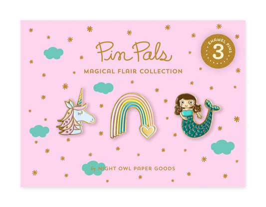 Magical Flair Collection Enamel Pin Gift Set