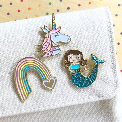 Magical Flair Collection Enamel Pin Gift Set