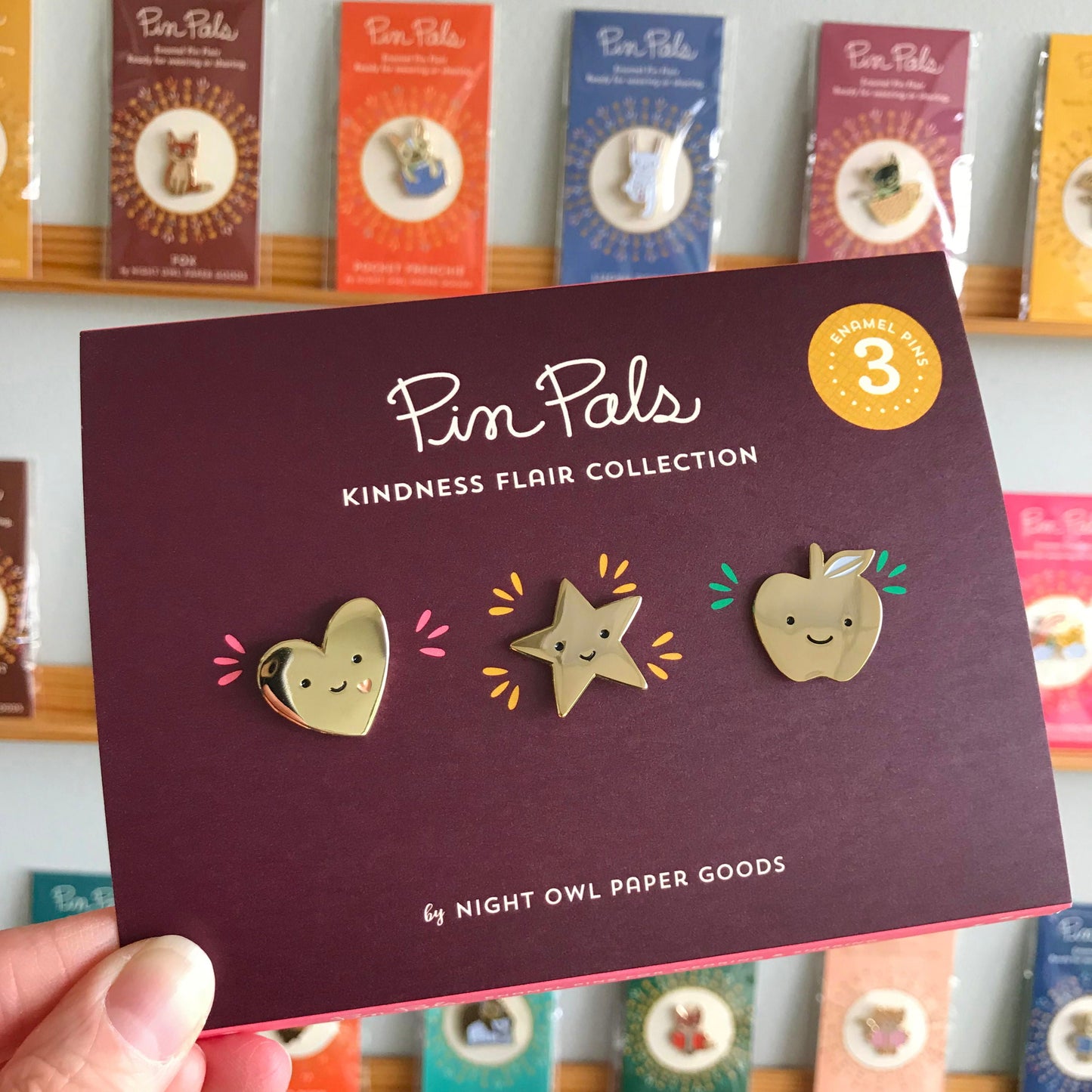 Kindness Flair Collection Enamel Pin Gift Set