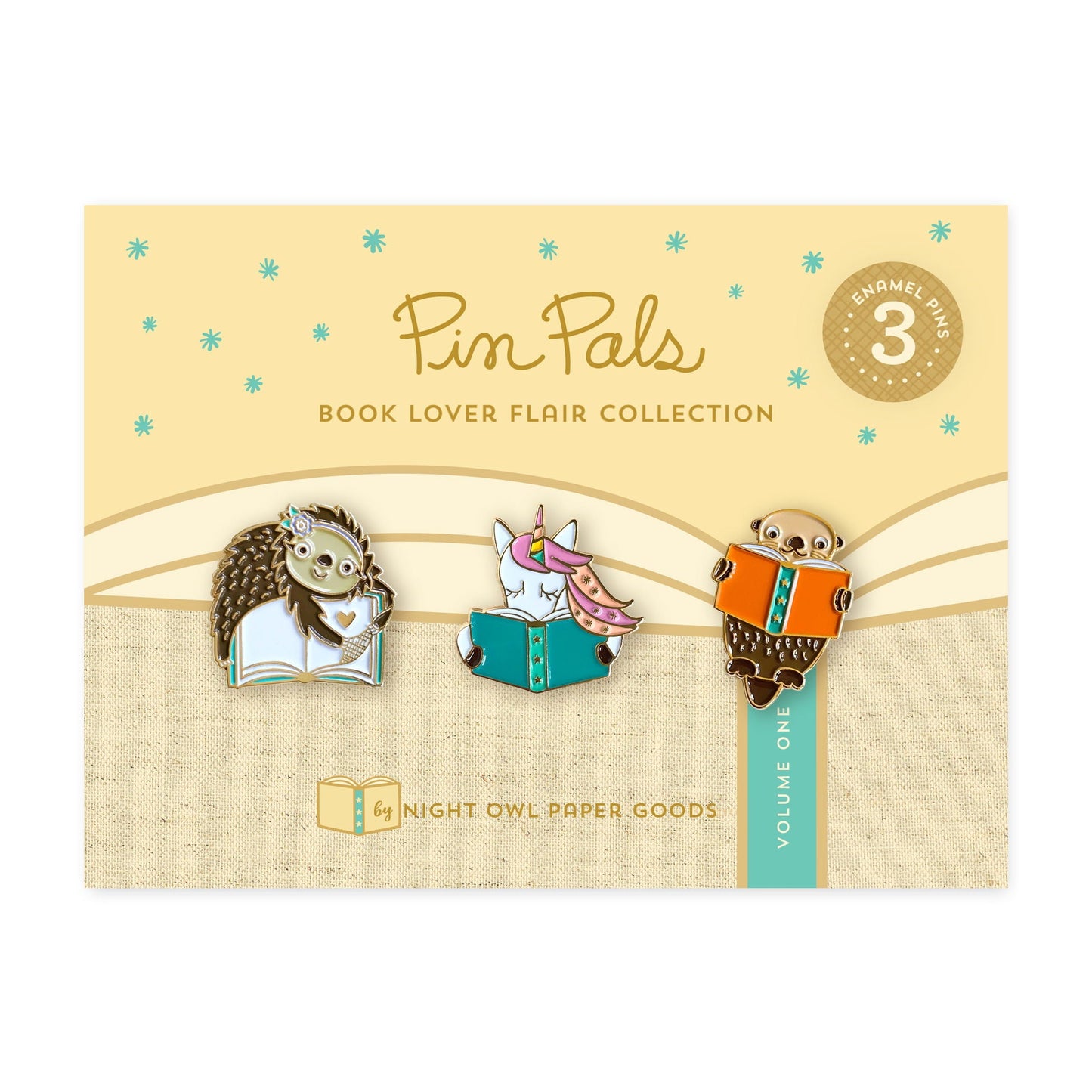 Book Lover Flair Collection (Volume 1) Enamel Pin Gift Set