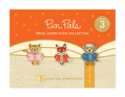 Book Lover Flair Collection (Volume 2) Enamel Pin Gift Set