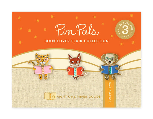 Book Lover Flair Collection (Volume 2) Enamel Pin Gift Set