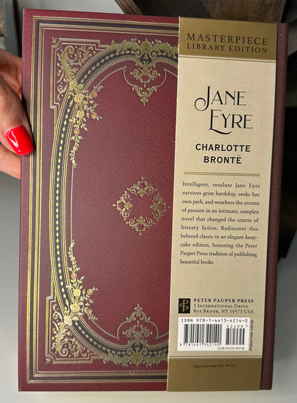 Jane Eyre by Charlotte Bronte Masterpiece Library Edition