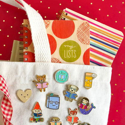 Big Dots Lists Pocket-Size Wood Notebook