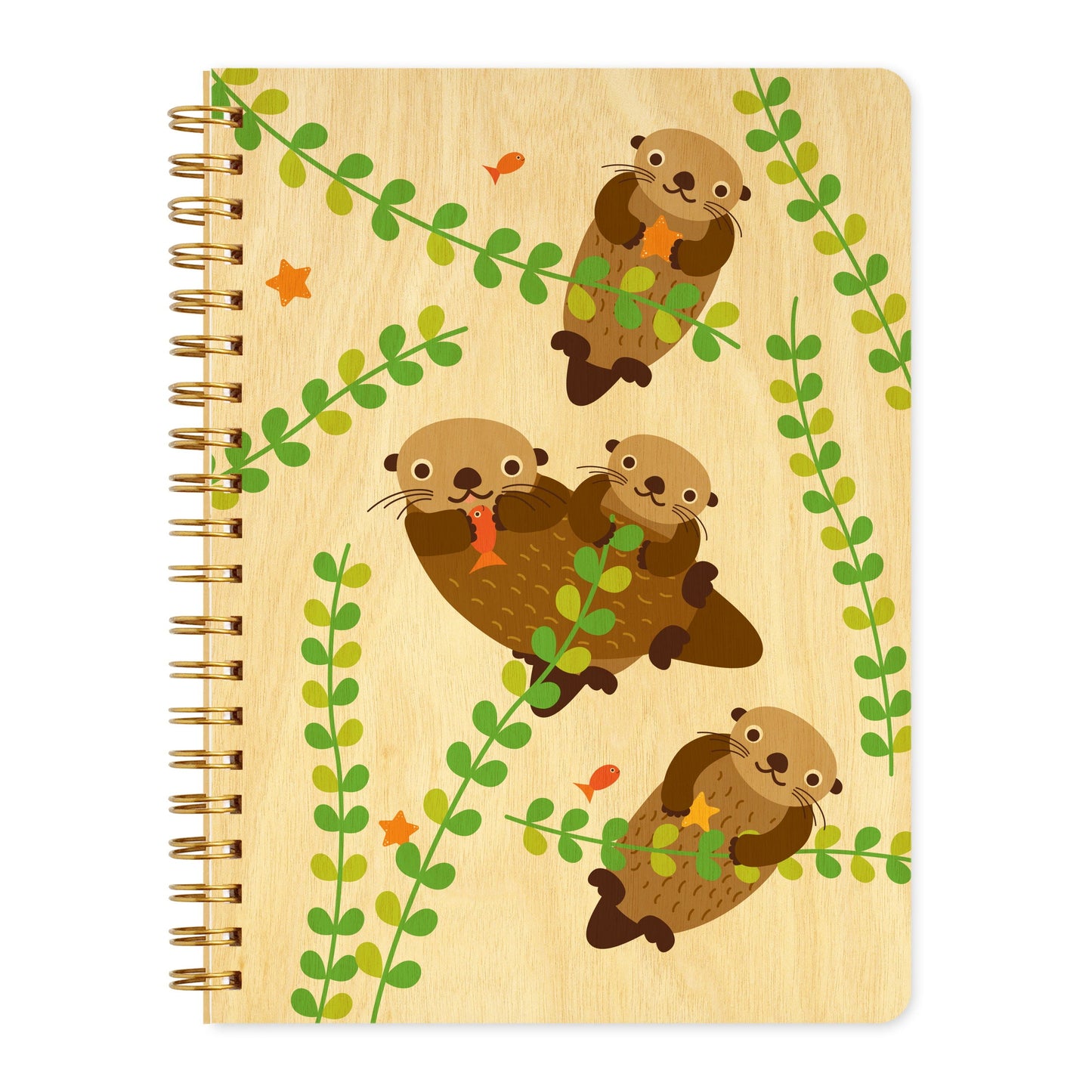 Water Otters Wood Journal
