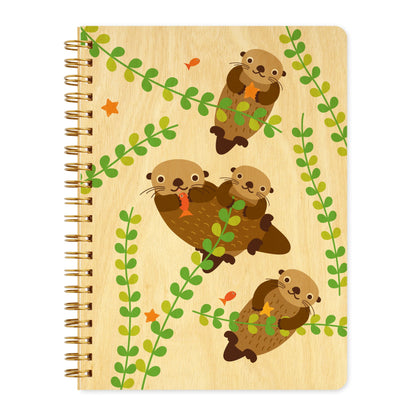 Water Otters Wood Journal