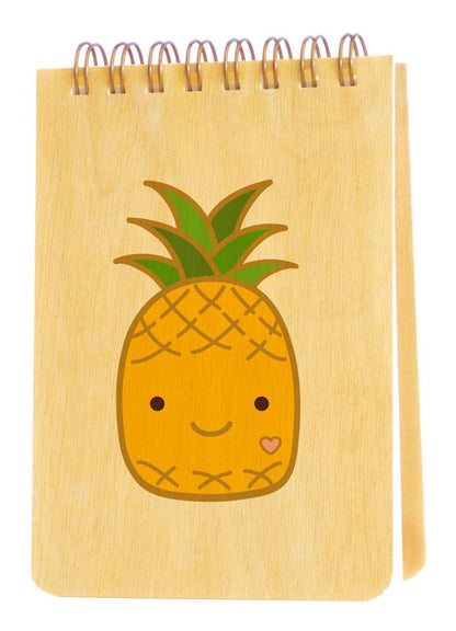 Pineapple Wood Mini Notepad