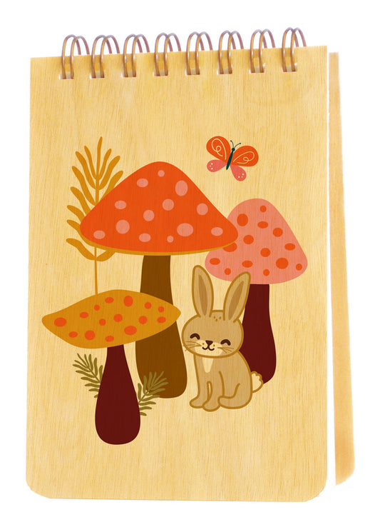 Rabbit Wood Mini Notepad
