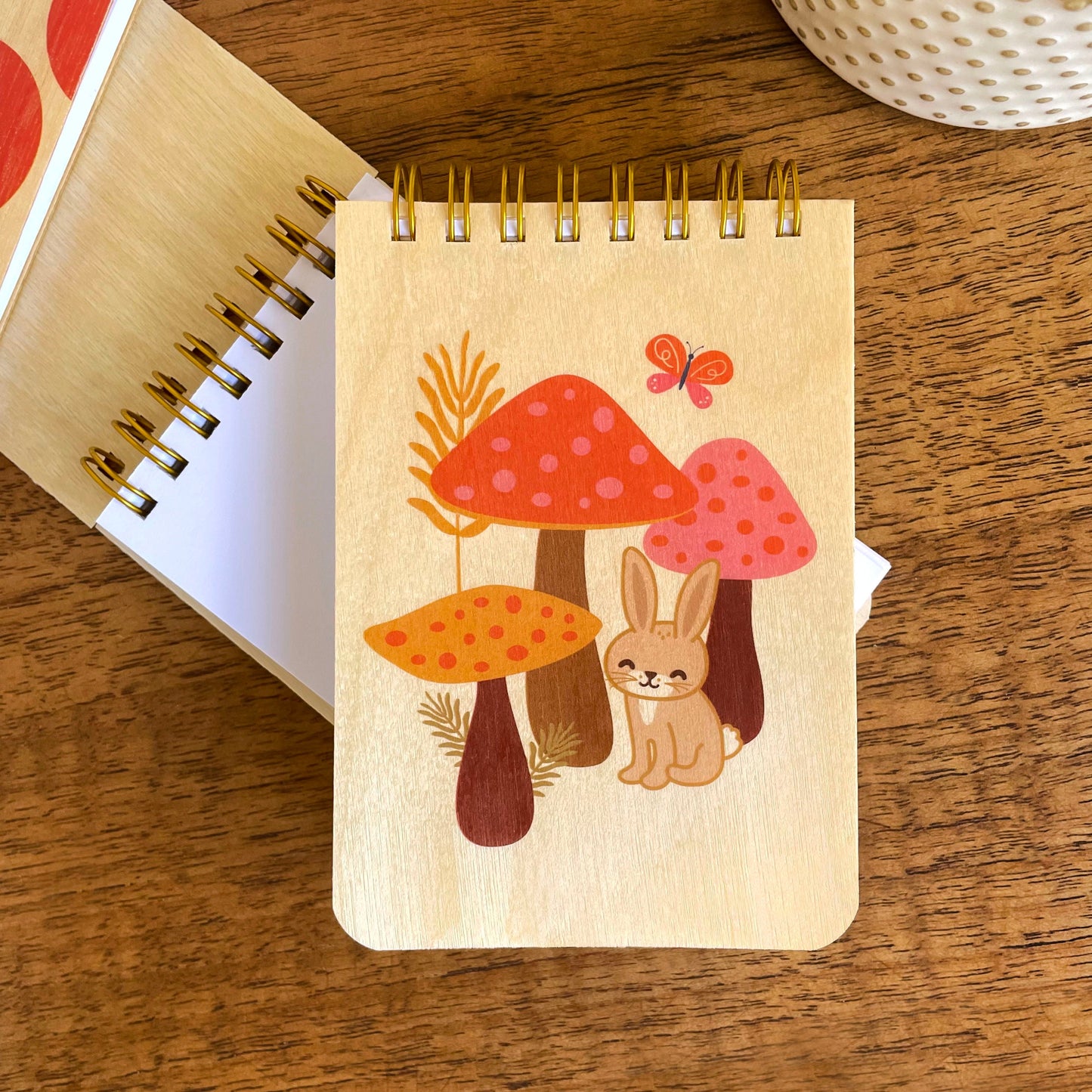 Rabbit Wood Mini Notepad