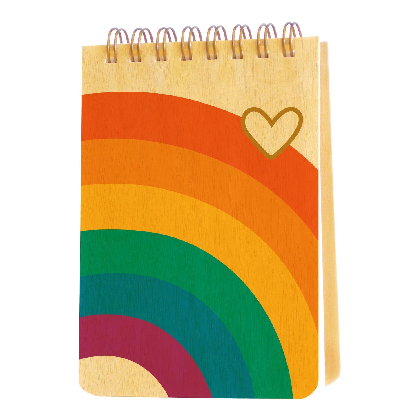 Rainbow Magic Wood Mini Notepad + Pen Gift Set