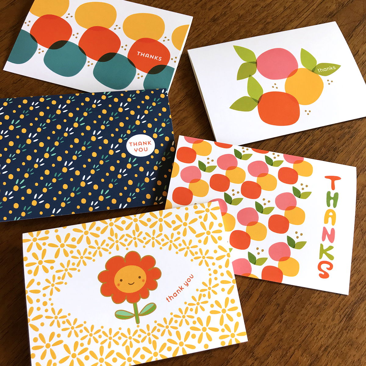 Sunny Blossoms Thank You Card