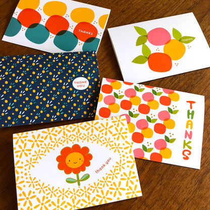 Sunny Blossoms Thank You Card