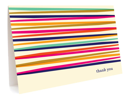 Party Lines Thank You Card