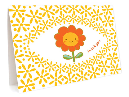 Sunny Blossoms Thank You Card