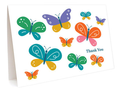 Butterflies Thank You Card